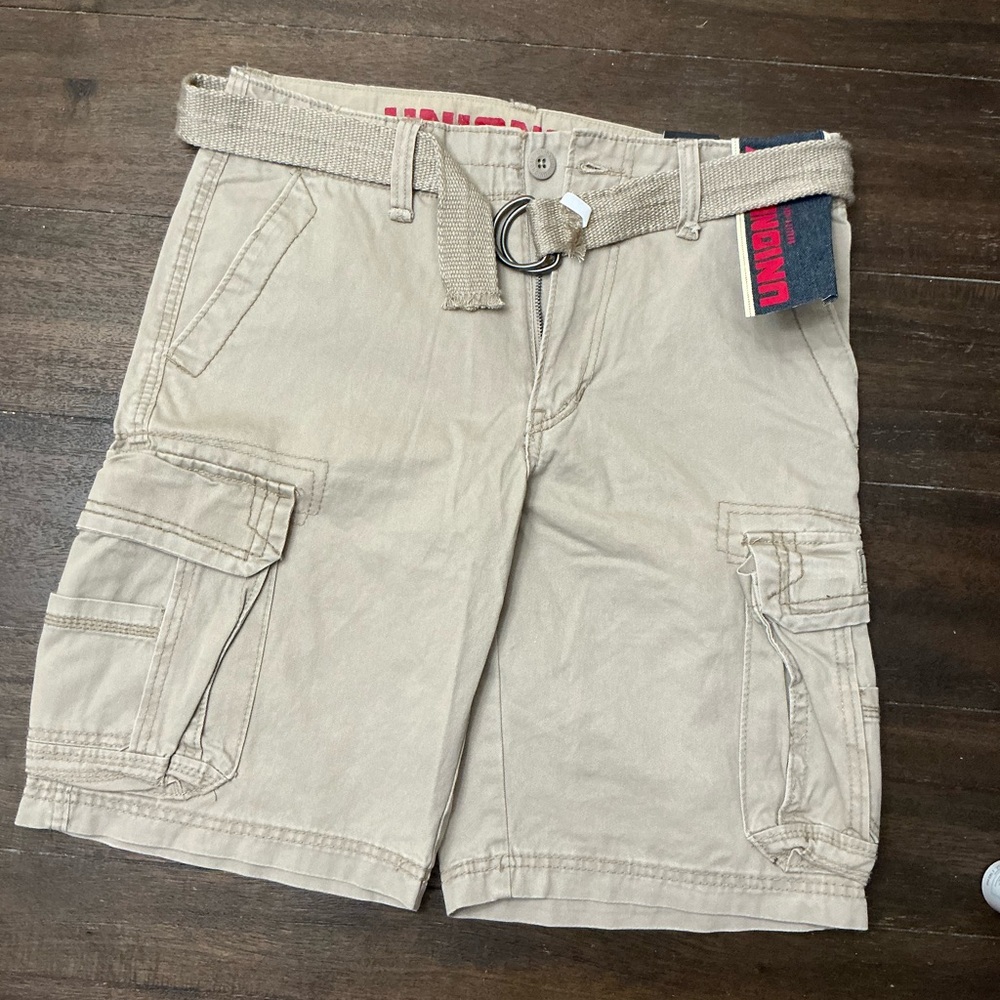 UNIONBAY Tan Cargo Shorts Relaxed Fit Cotton